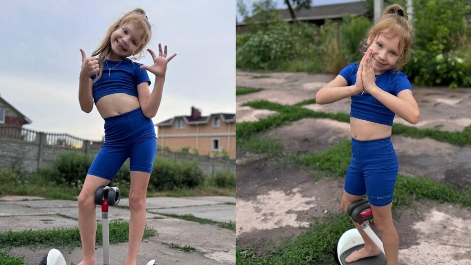Алиса Яресько уже катается на сигвее по Сумам