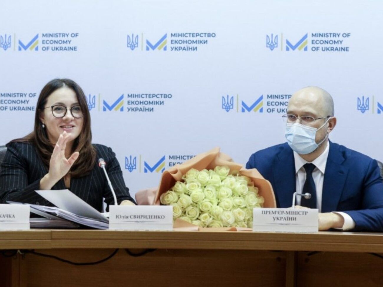 ЗМІ пишуть, що Свириденко є зараз єдиною кандидатурою, яку серйозно обговорюють на заміну Шмигалю