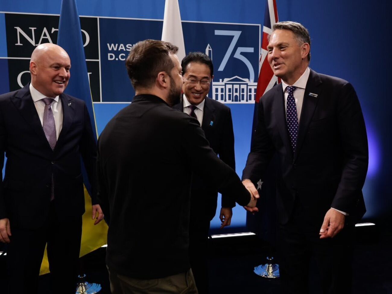 Марлз на полях саміту НАТО провів зустріч із Зеленським