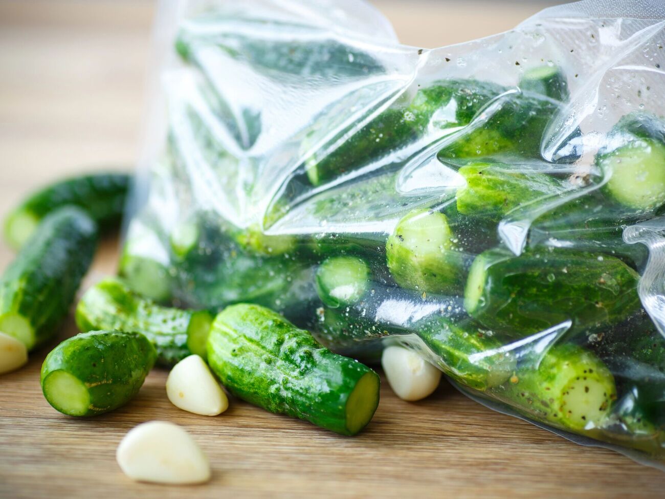 Огурцы не должны быть слишком крупными