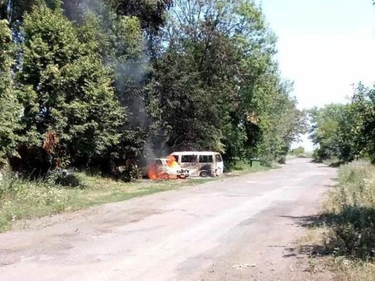 Россияне нанесли удар двумя дронами