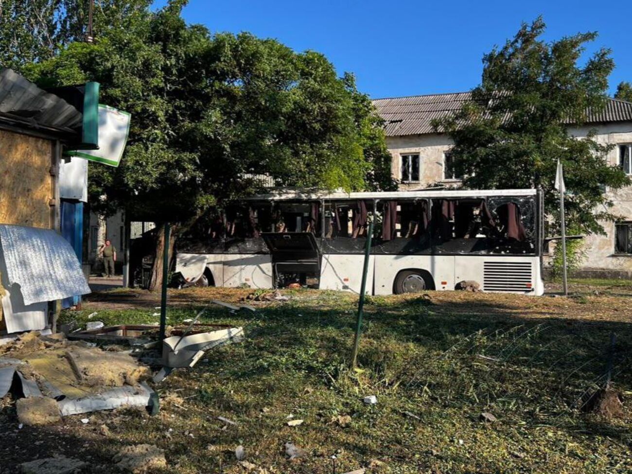 У Мирнограді було два влучання, зазначали в ОВА