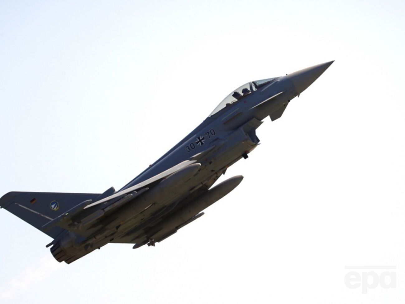 Повітряні сили Німеччини побудовані на базі винищувачів Eurofighter Typhoon