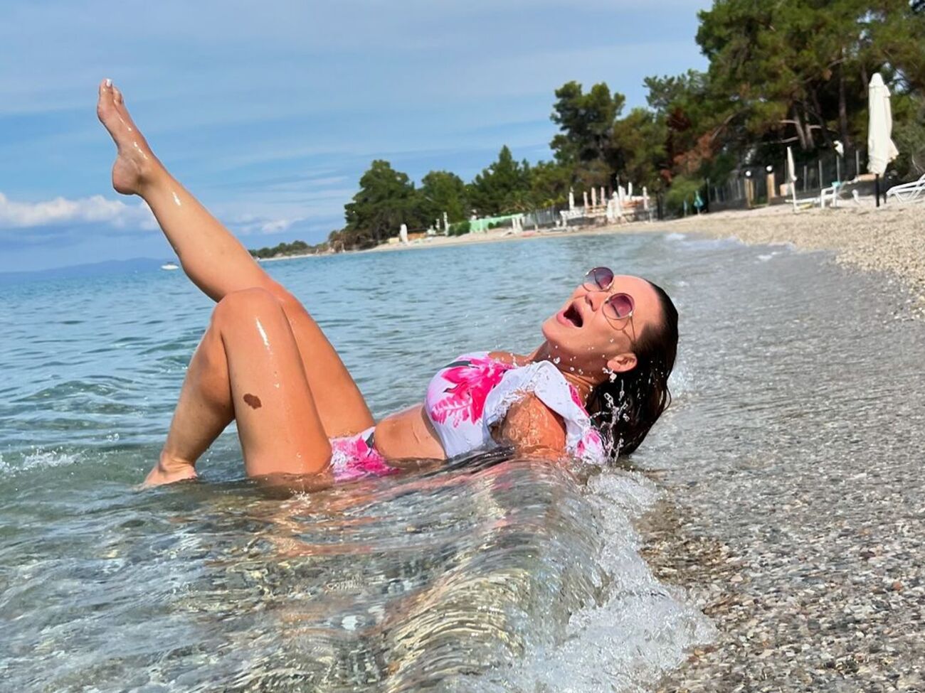 Саліванчук відпочиває біля моря