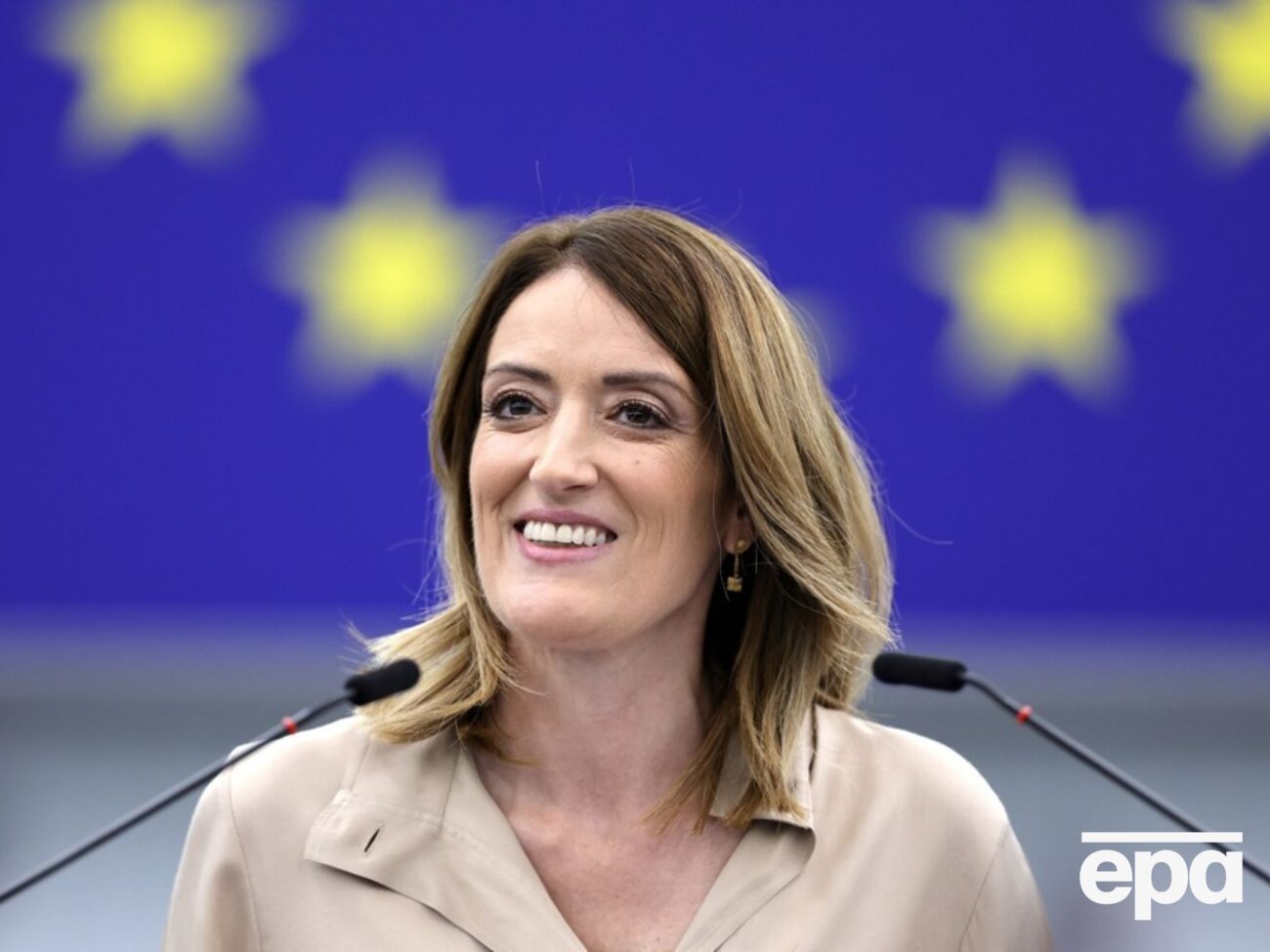 Роберта Метсола снова возглавила Европарламент
