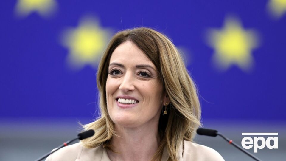 Роберта Метсола снова возглавила Европарламент