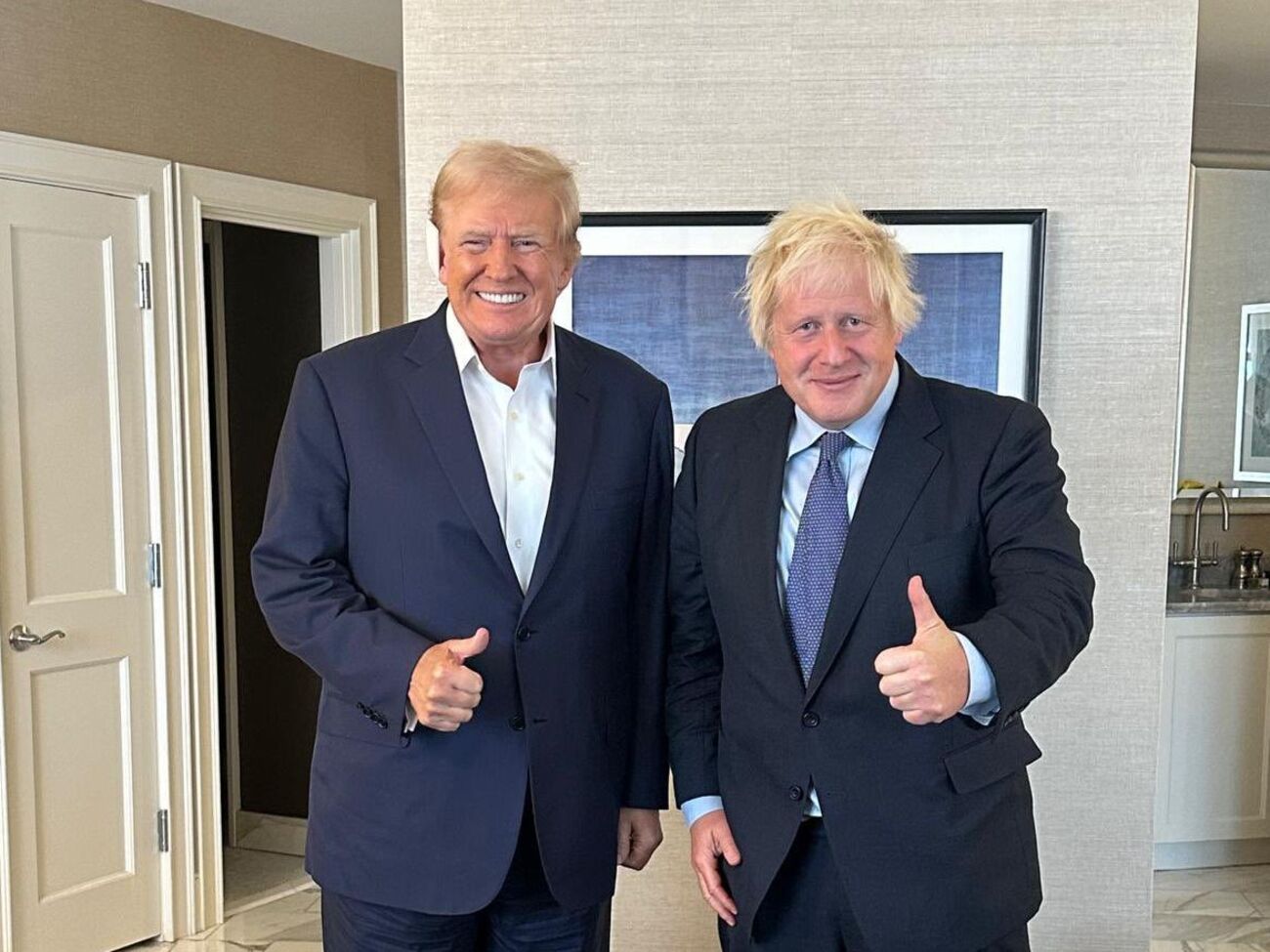 Джонсон і Трамп обговорювали Україну