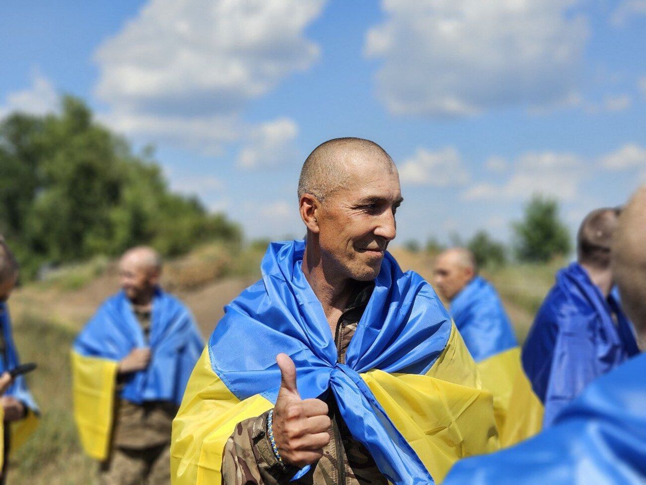 Усі звільнені сьогодні українці – чоловіки