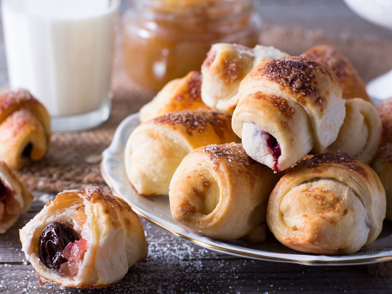 Блогерка використовувала для начинки джем