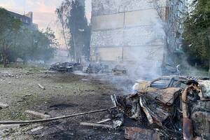 Удар пришелся по центральной части города