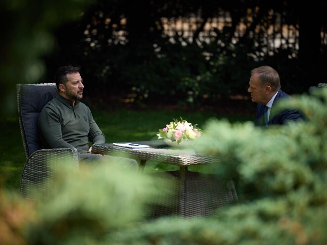 Зеленский 18 июля встретился с Туском в Великобритании