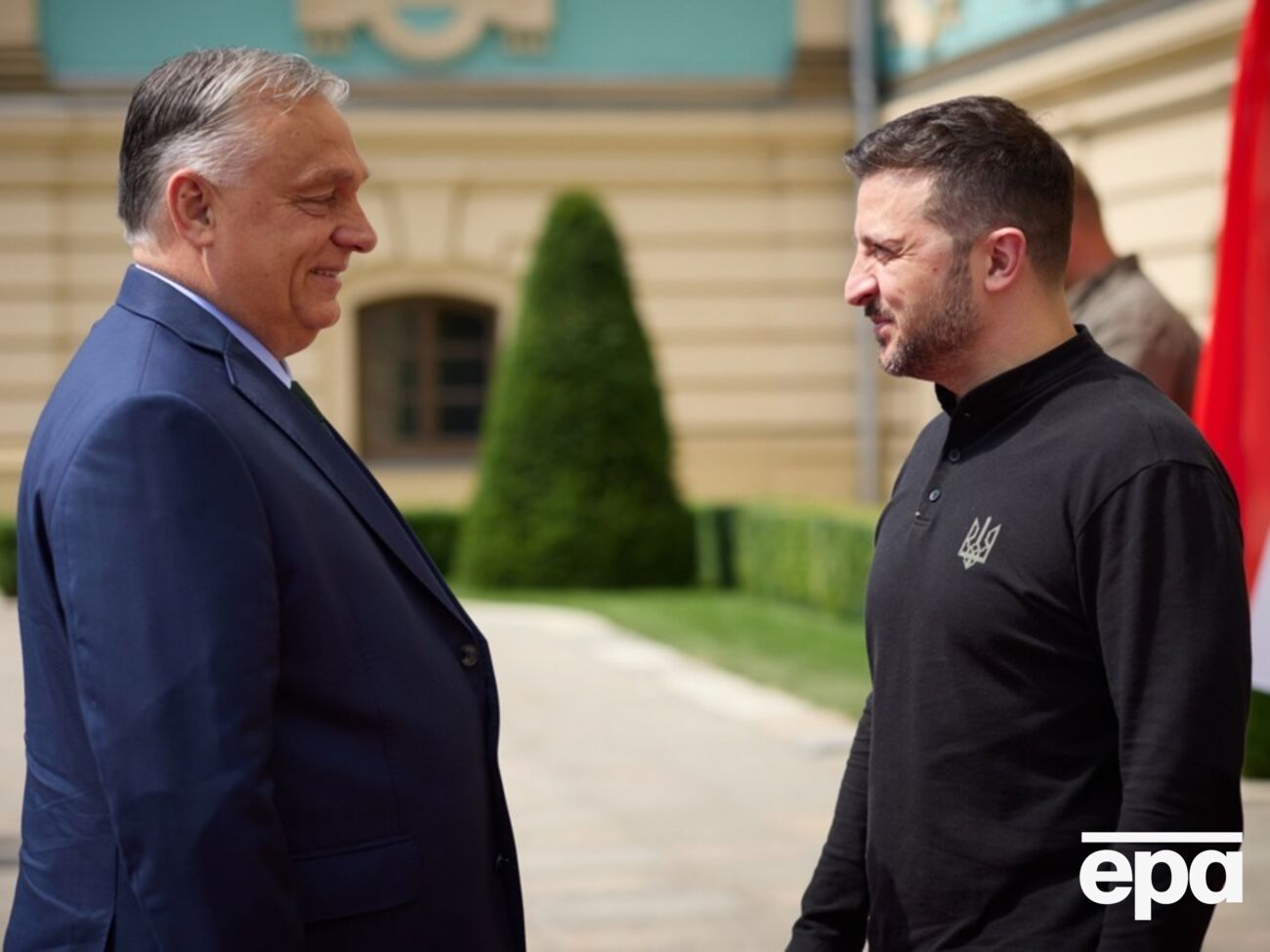 Зеленский на встрече с Орбаном обсуждал саммит мира