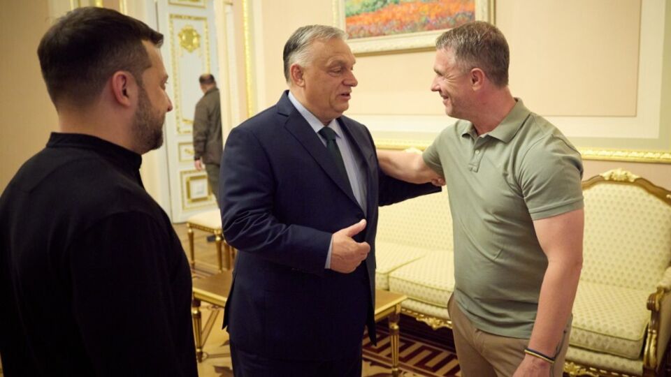 Зеленський запросив на зустріч Реброва, який має дружні стосунки з Орбаном, зазначили ЗМІ