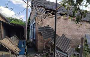 В Покровской общине снарядами изуродованы пять частных домов, рассказали в ОВА