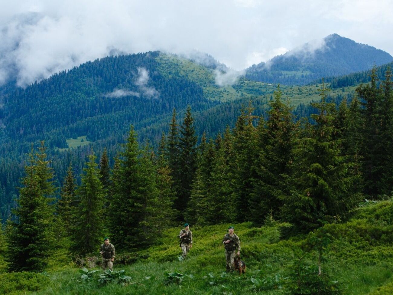 Минулої доби прикордонники відділу "Ділове" затримали в горах майже 20 чоловіків призовного віку, зазначили 21 липня в ДПСУ