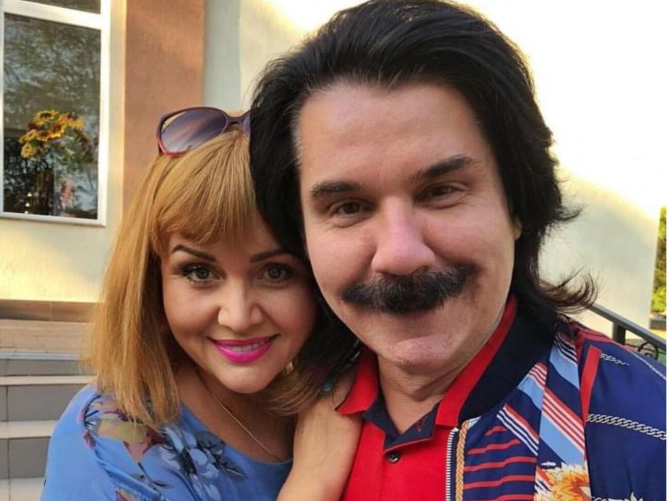 Павел Зибров поздравил свою подругу Аллу Кудлай в соцсети Facebook