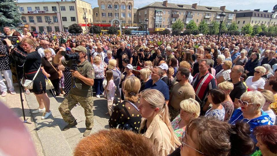 Кличко напомнил, что Цебрий пошел защищать Украину в начале полномасштабной войны