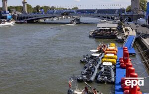 За словами організаторів, тренування скасували через дощі, які забруднили річку