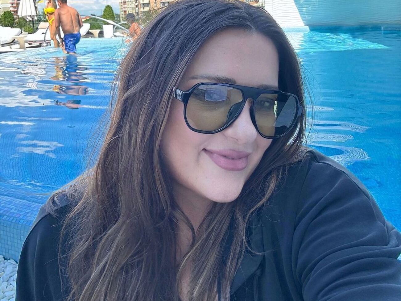 Могилевська назвала форму носа своєю фішкою