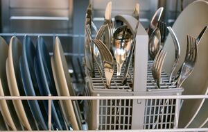 С помощью этого средства приборы в посудомойке засияют как новые