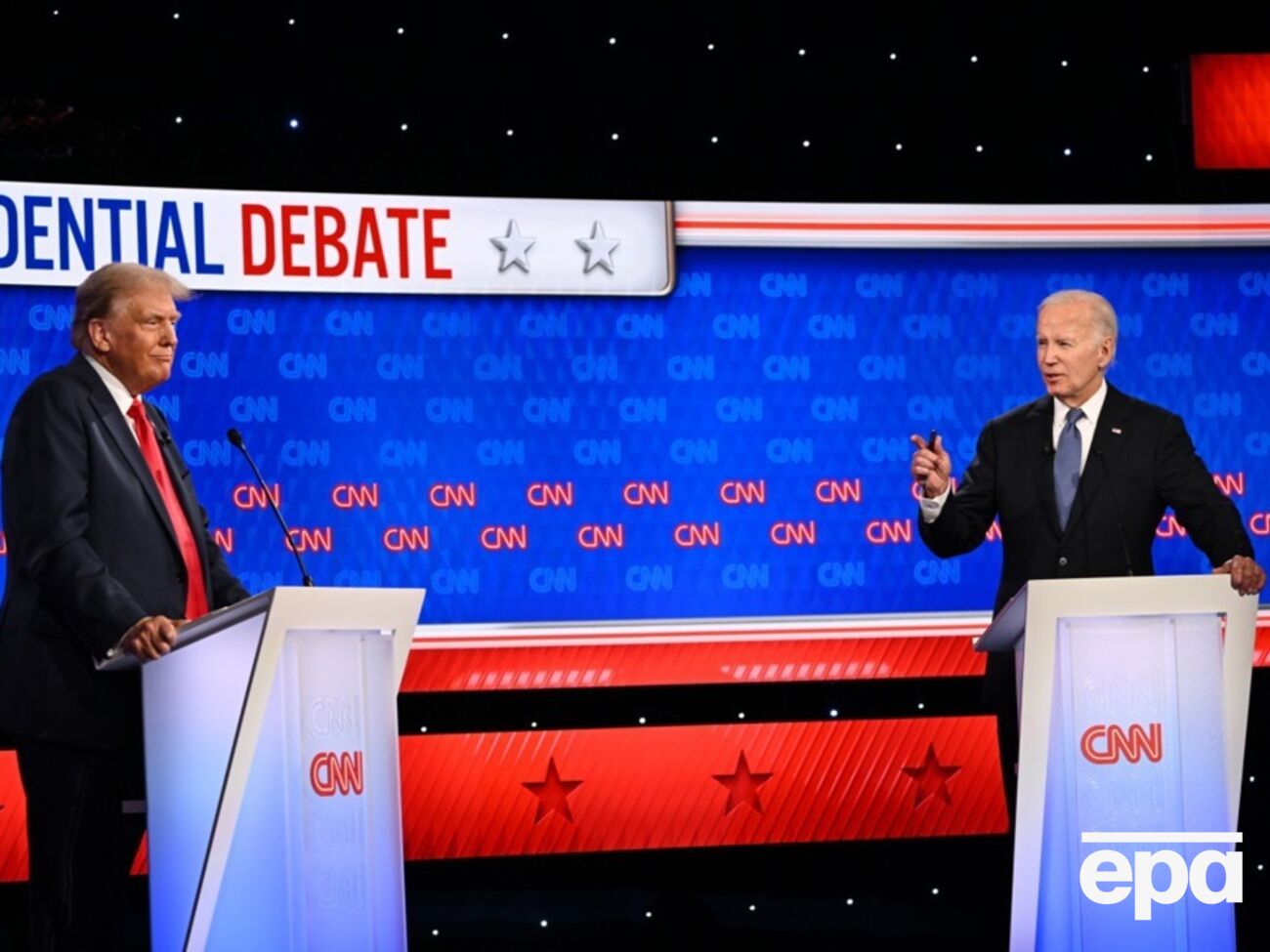 Дебати Трампа і Байдена відбулися 27 червня