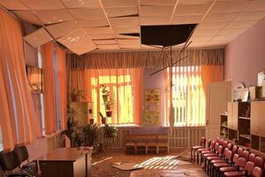 В Полтавском районе обломками повреждены школа и детский сад, отметили в ОВА