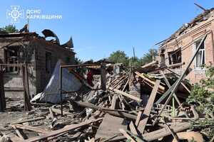 Унаслідок повітряної атаки РФ у Харкові пошкоджено приватні житлові будинки, розповіли в прокуратурі