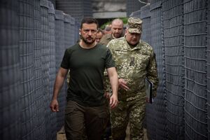 Зеленський перевірив захист північного кордону України