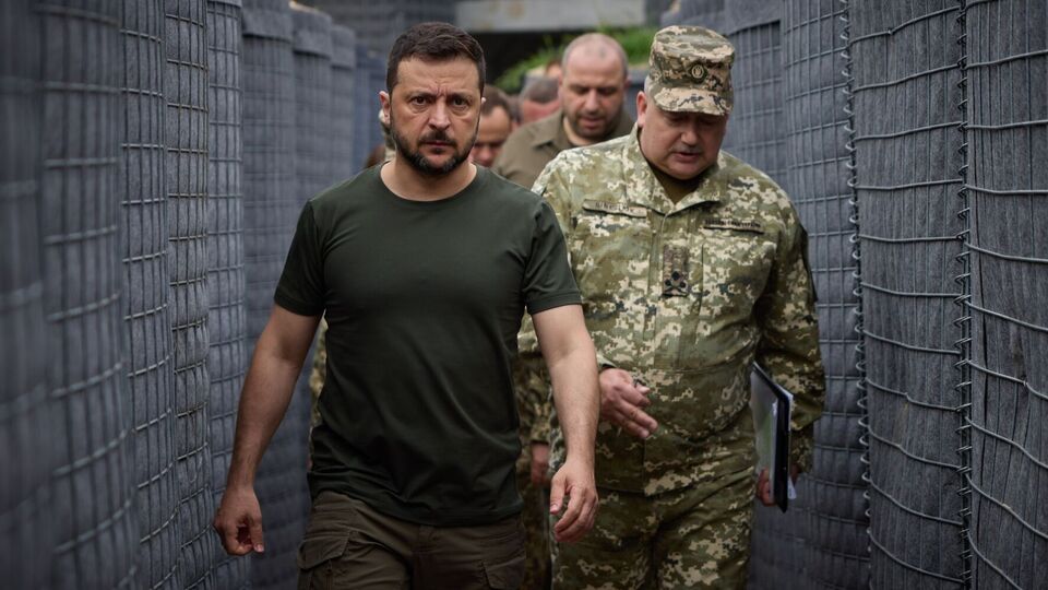 Зеленский проверил защиту северной границы Украины