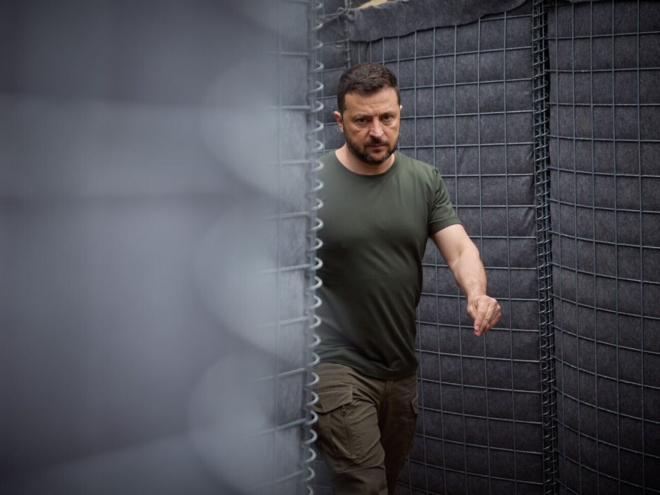 Зеленский 30 июля проверил фортификации на одном из опорных пунктов в Волынской области