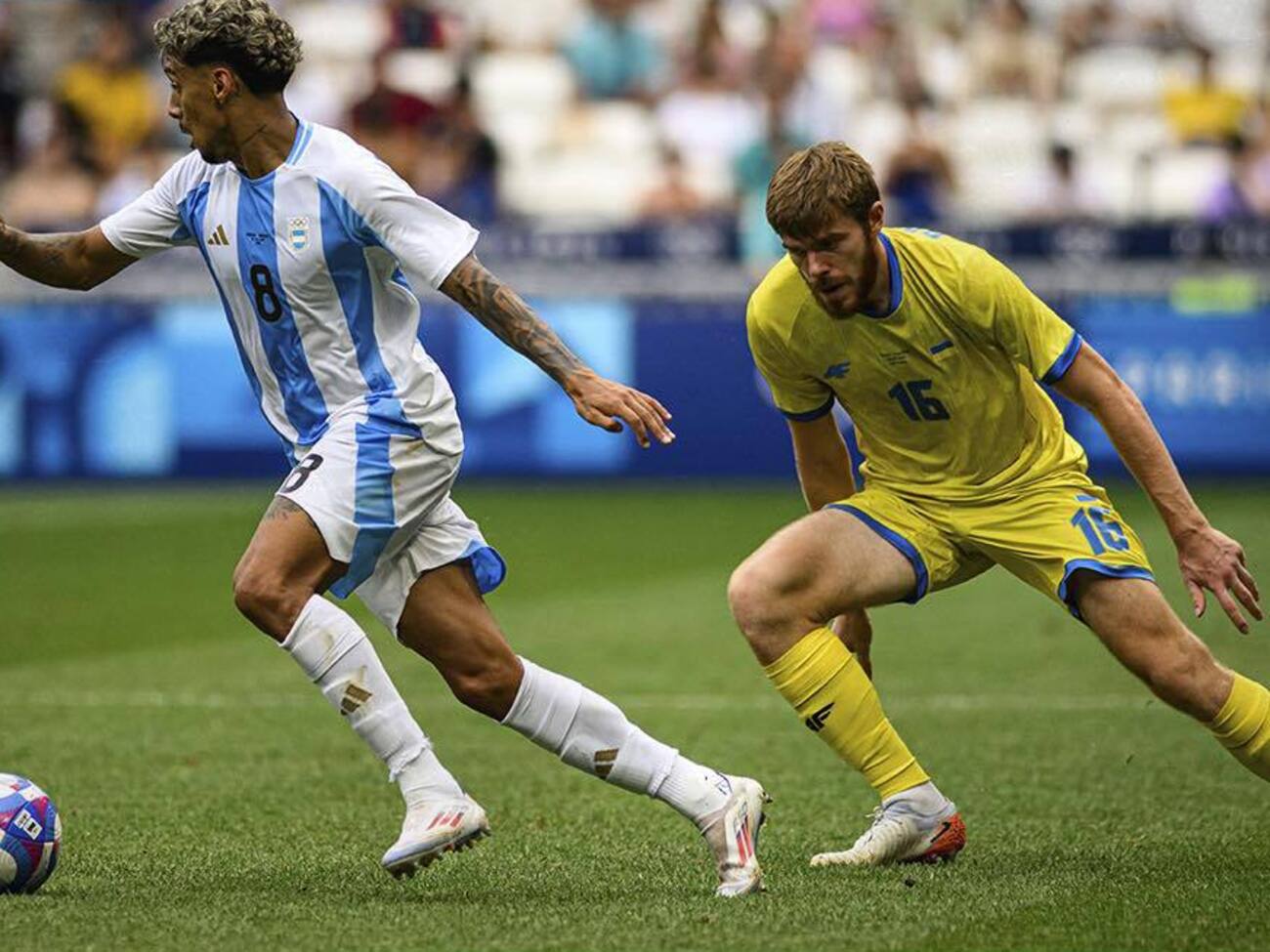 Украинцы со счетом 0:2 проиграли команде Аргентины