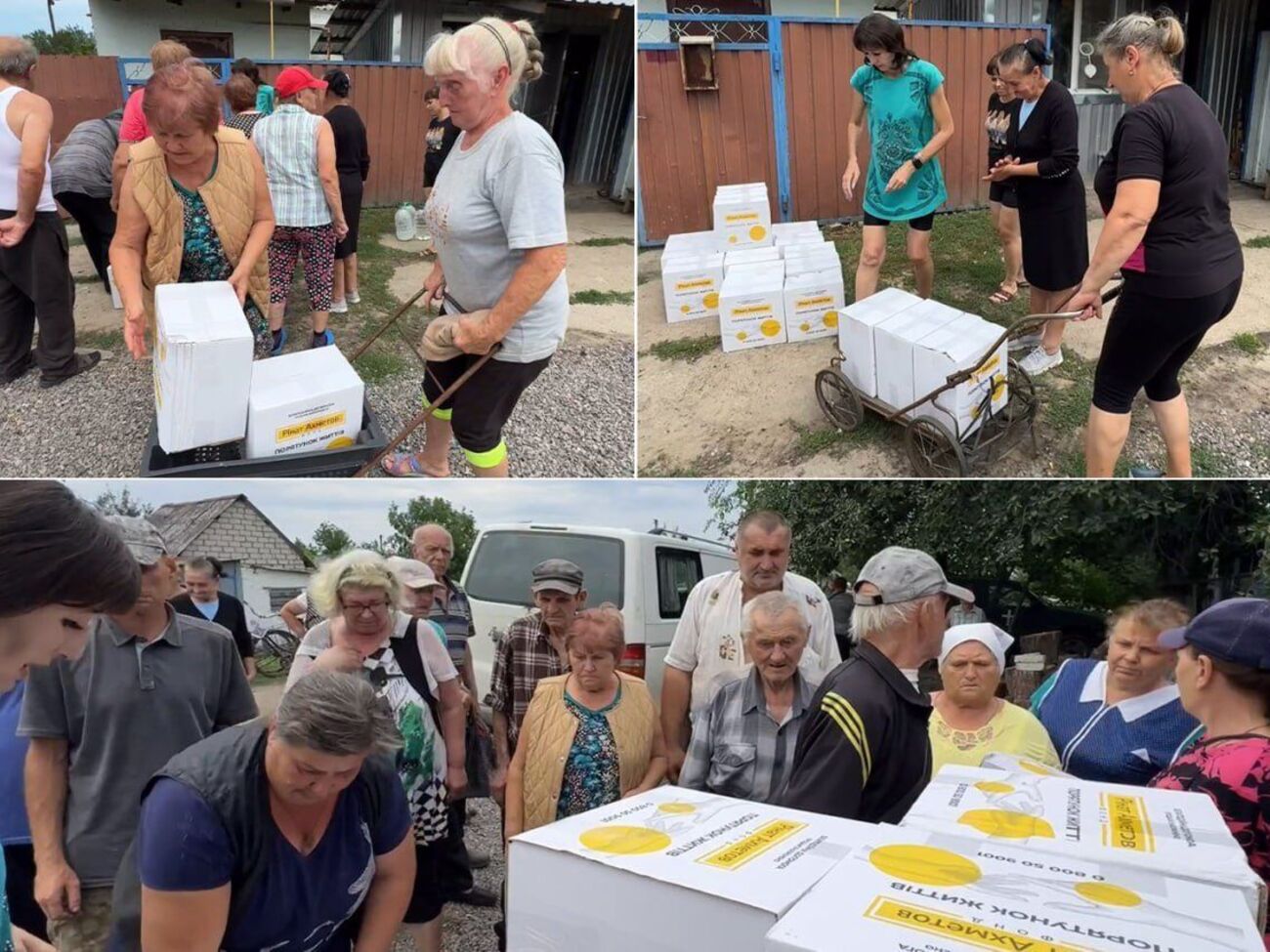 С 2014 года Фонд передал для жителей Украины 13 млн продуктовых наборов