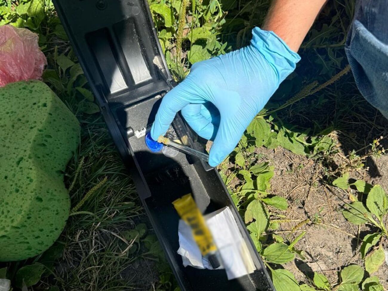 Під час обшуку виявили речовину, її передали на експертизу, зазначили в поліції