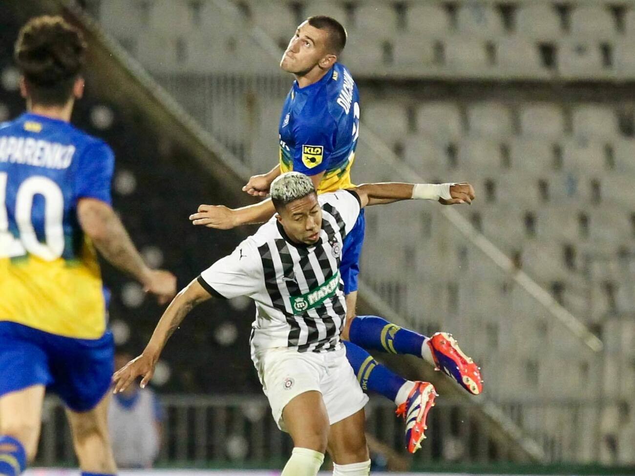 "Динамо" победило "Партизан" со счетом 3:0