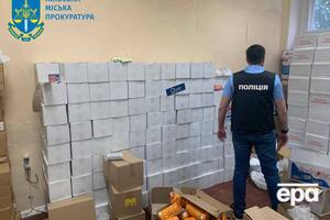 Під час обшуку в підозрюваної вилучено гуманітарної допомоги більше ніж на 1 млн грн
