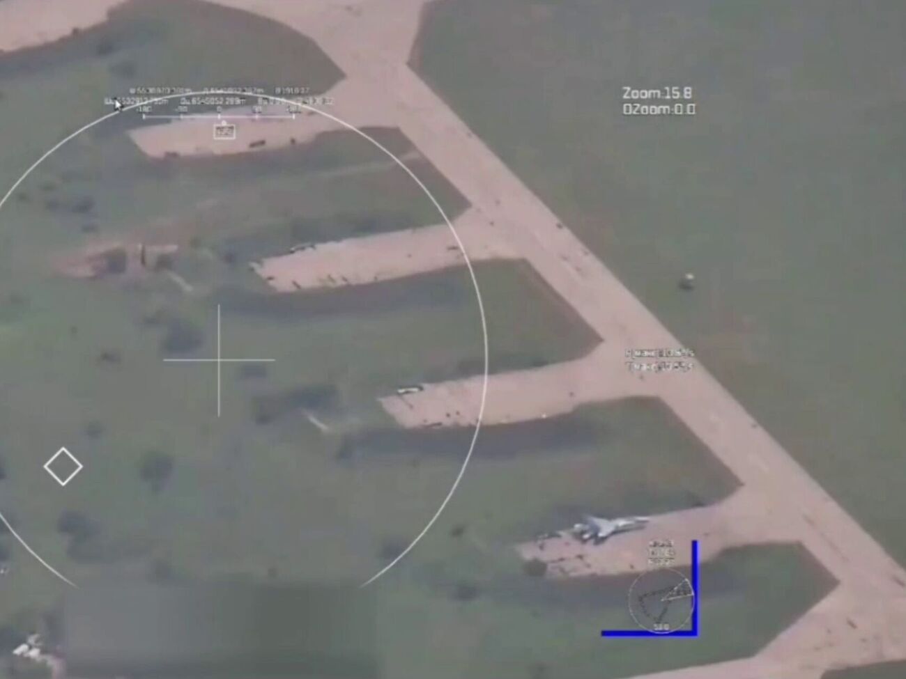 Оккупанты сообщали об уничтожении истребителя Су-27 на аэродроме в Миргороде 1 июля