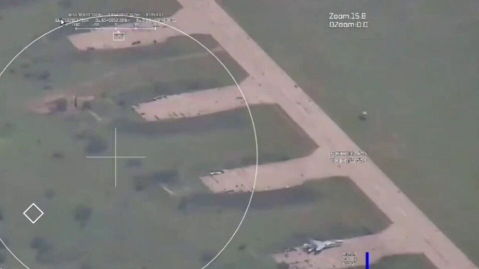 Оккупанты сообщали об уничтожении истребителя Су-27 на аэродроме в Миргороде 1 июля