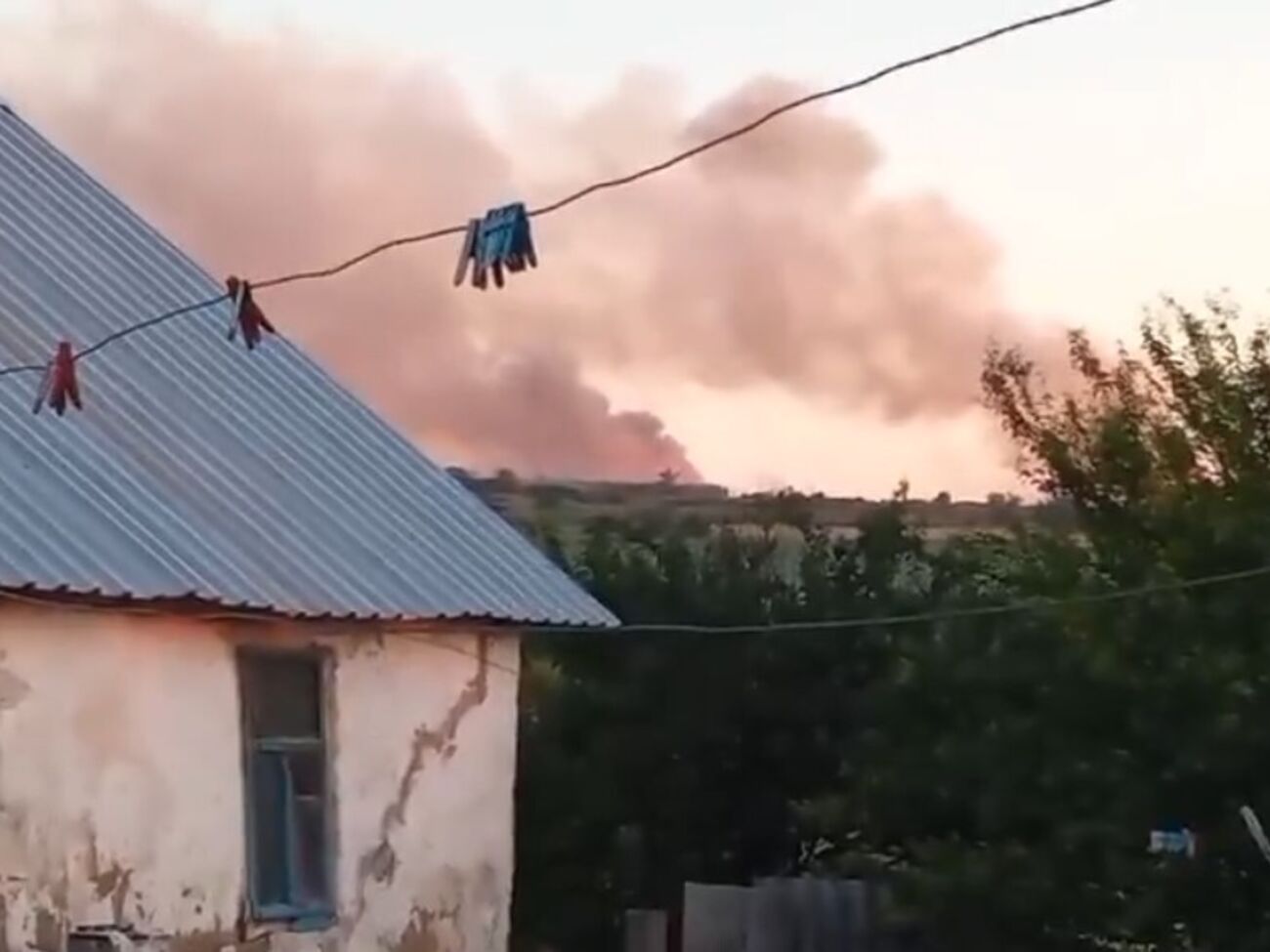 С полевого склада площадью 9 тыс. м² россияне доставляли на фронт ракеты, снаряды и патроны для огнестрельного оружия
