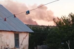 С полевого склада площадью 9 тыс. м² россияне доставляли на фронт ракеты, снаряды и патроны для огнестрельного оружия