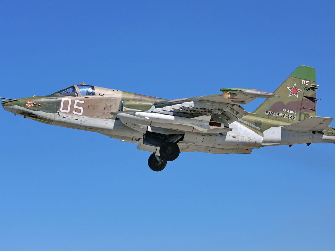 Су-25 оккупантов обстреливал позиции подразделений сил обороны Украины, отметили в ОСГВ "Хортица"