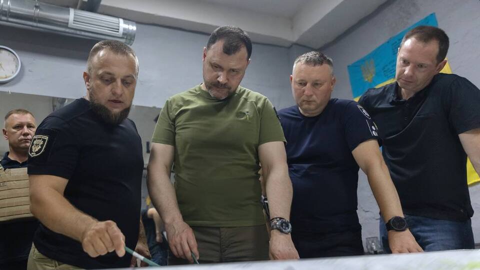 Клименко посетил приграничные с РФ общины в Харьковской области