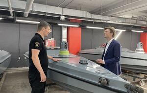 Брекельманс (справа) сообщил, что говорил с Боевым об инновационной мощи ВСУ