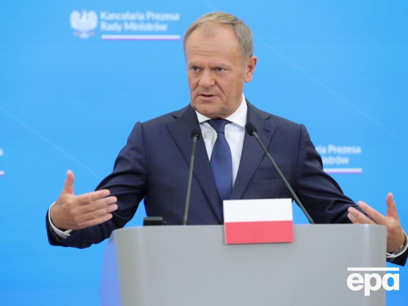 Туск считает, что сбивать ракеты можно по договоренности с членами НАТО