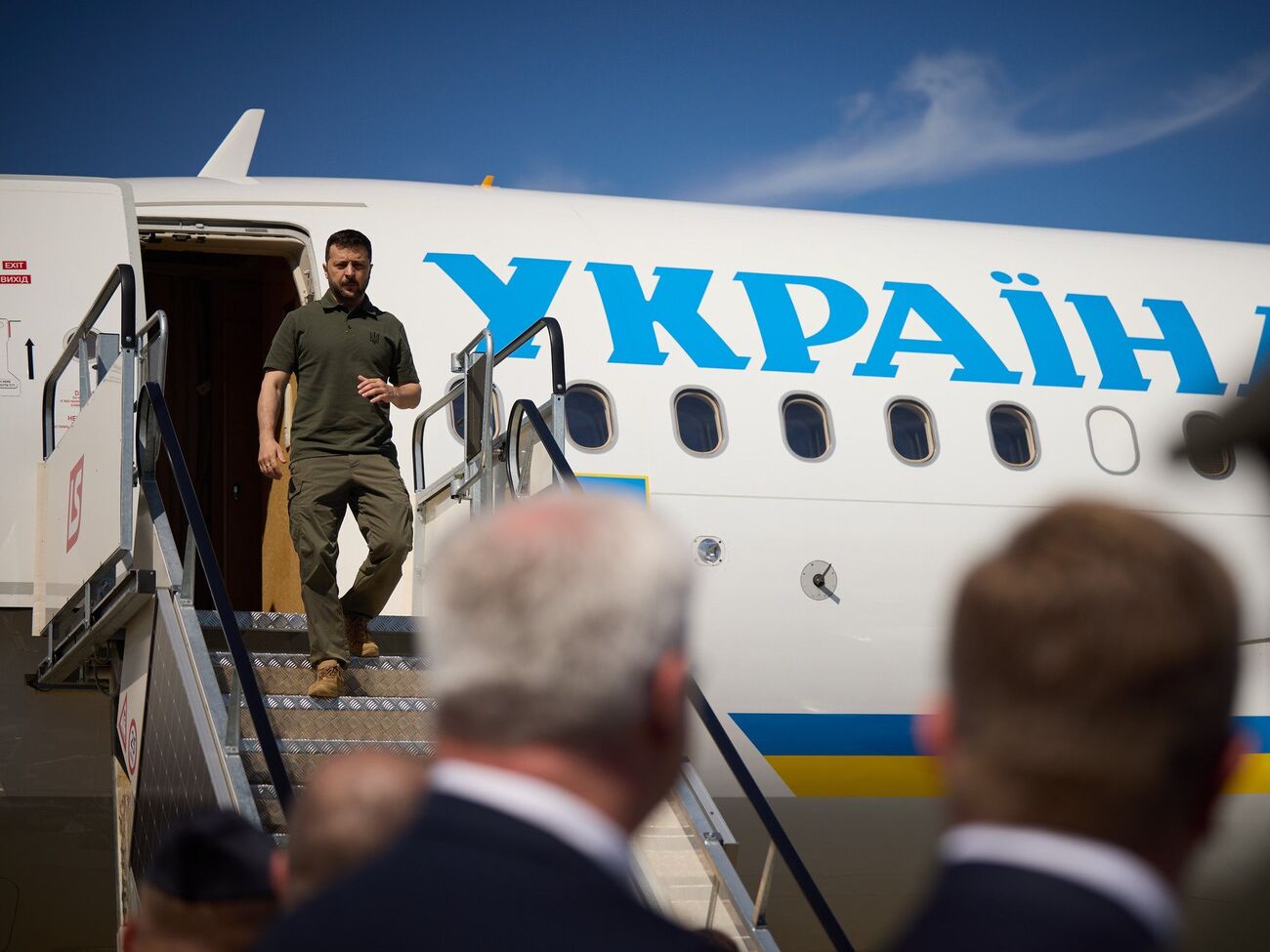 Зеленский 9 июля прибыл в Вашингтон