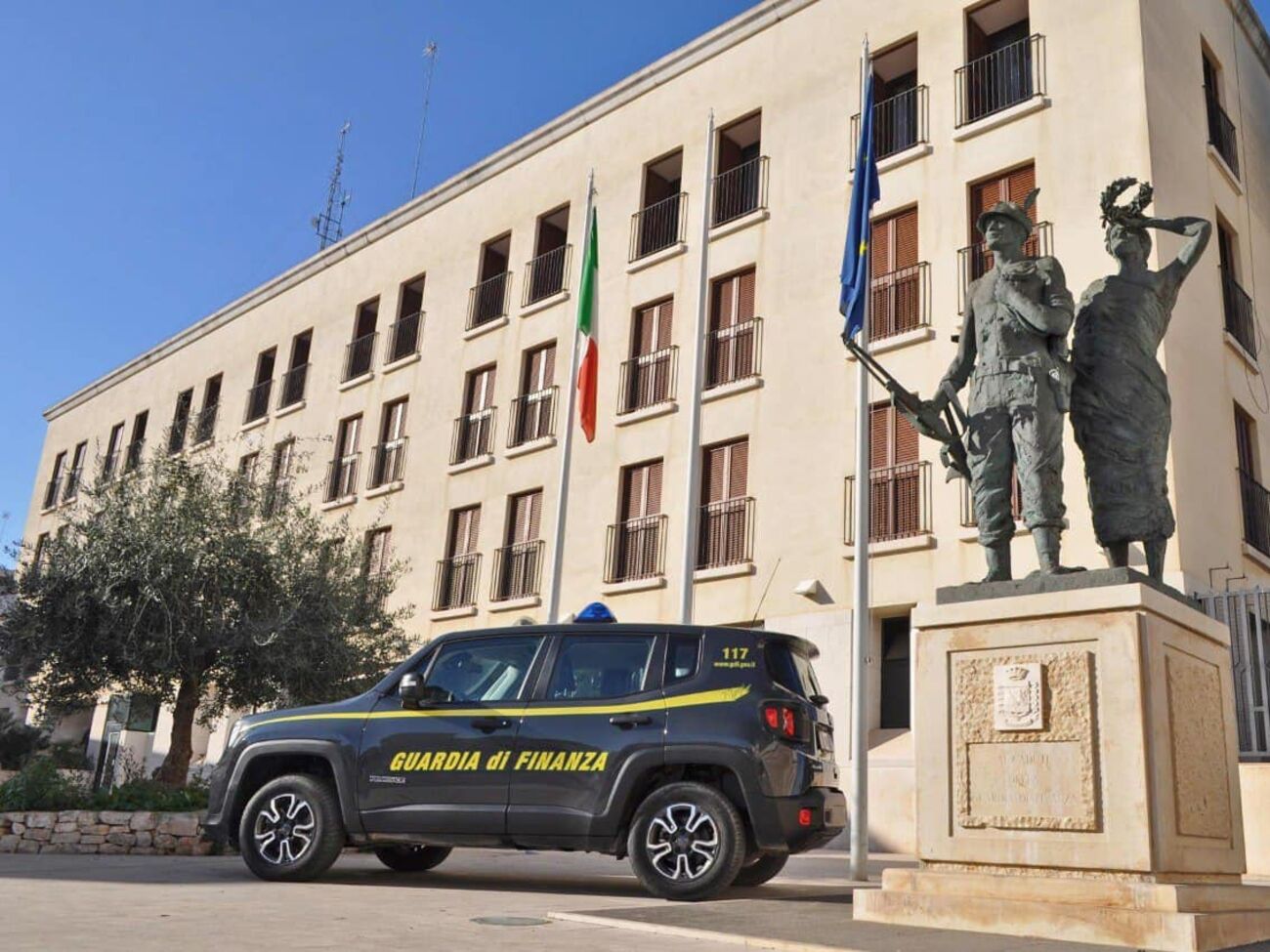 Арест наложила финансовая гвардия Италии