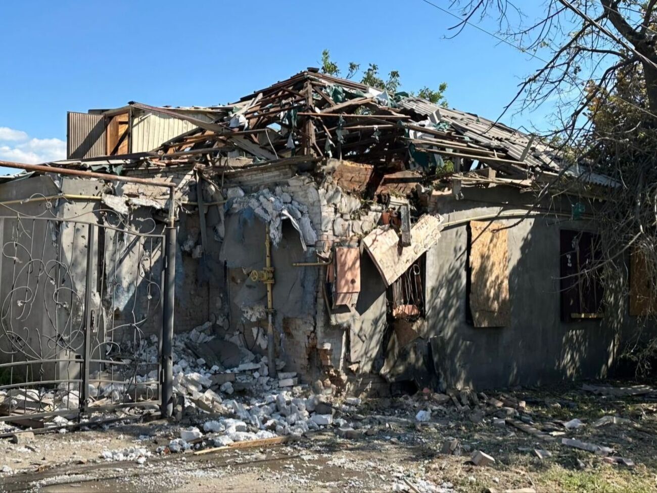 Никополь обстреляли из артиллерии, сообщил Лысак