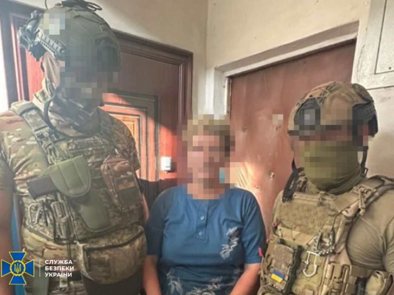 Женщина, вероятно, передавала разведданные через боевика оккупационной группировки РФ, воюющего на восточном фронте