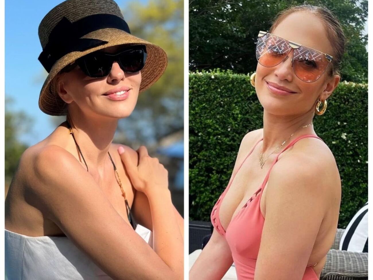 45-летняя Полякова и 55-летняя Лопес ведут активный образ жизни