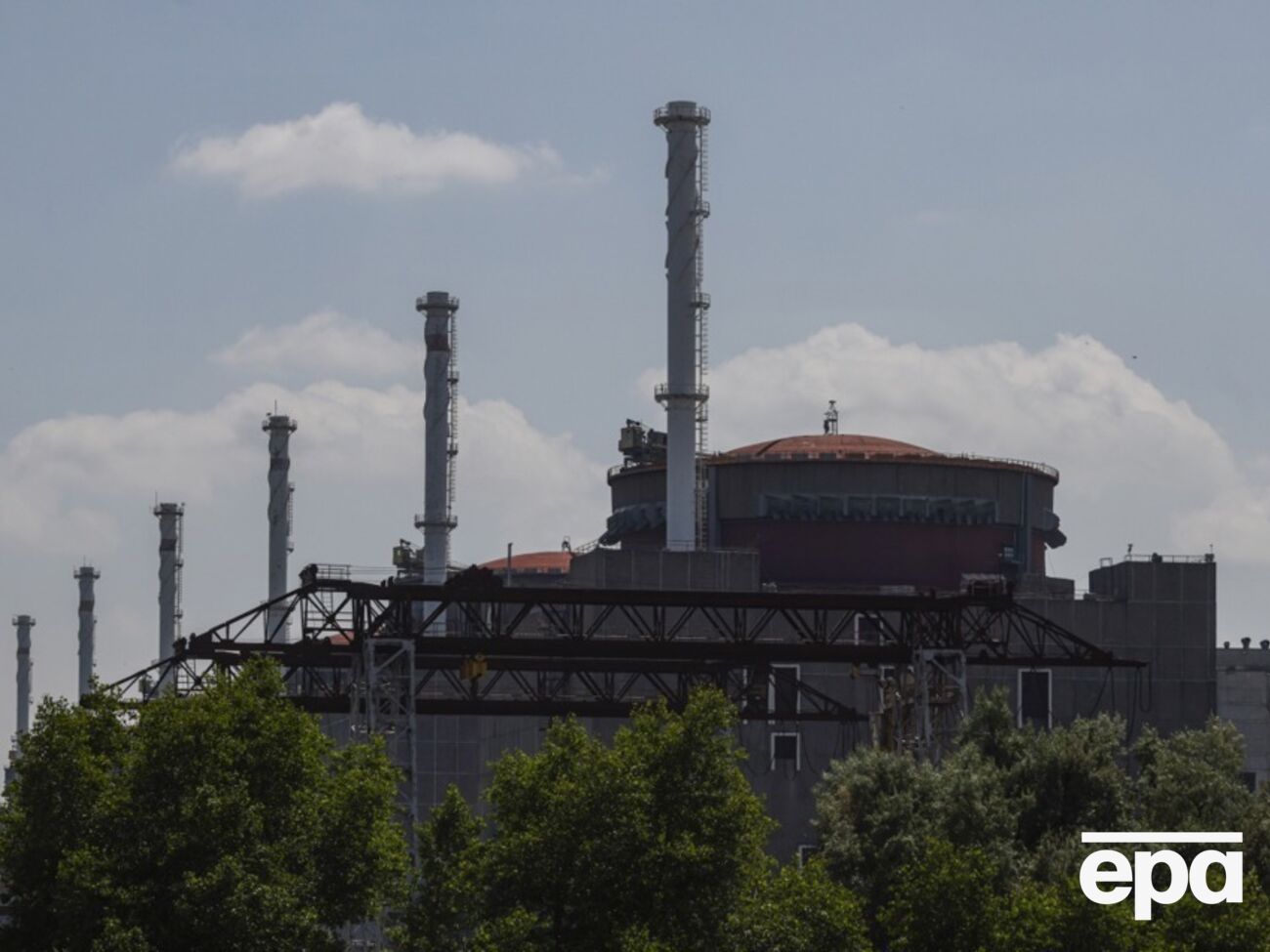 Зеленский сообщал о пожаре на ЗАЭС 11 августа