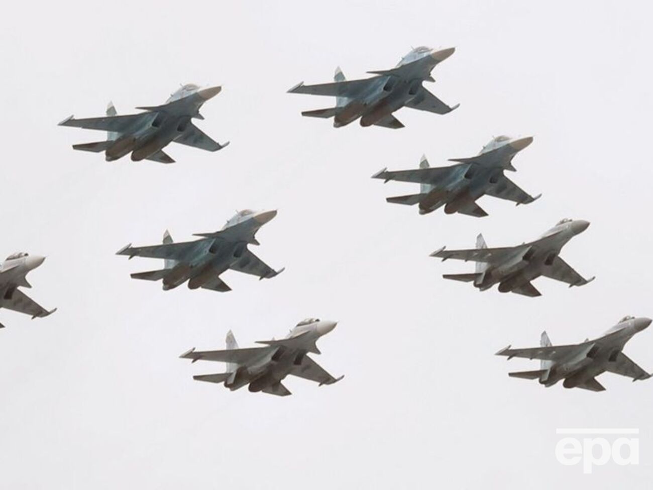 На аэродроме Борисоглебск базировались российские истребители